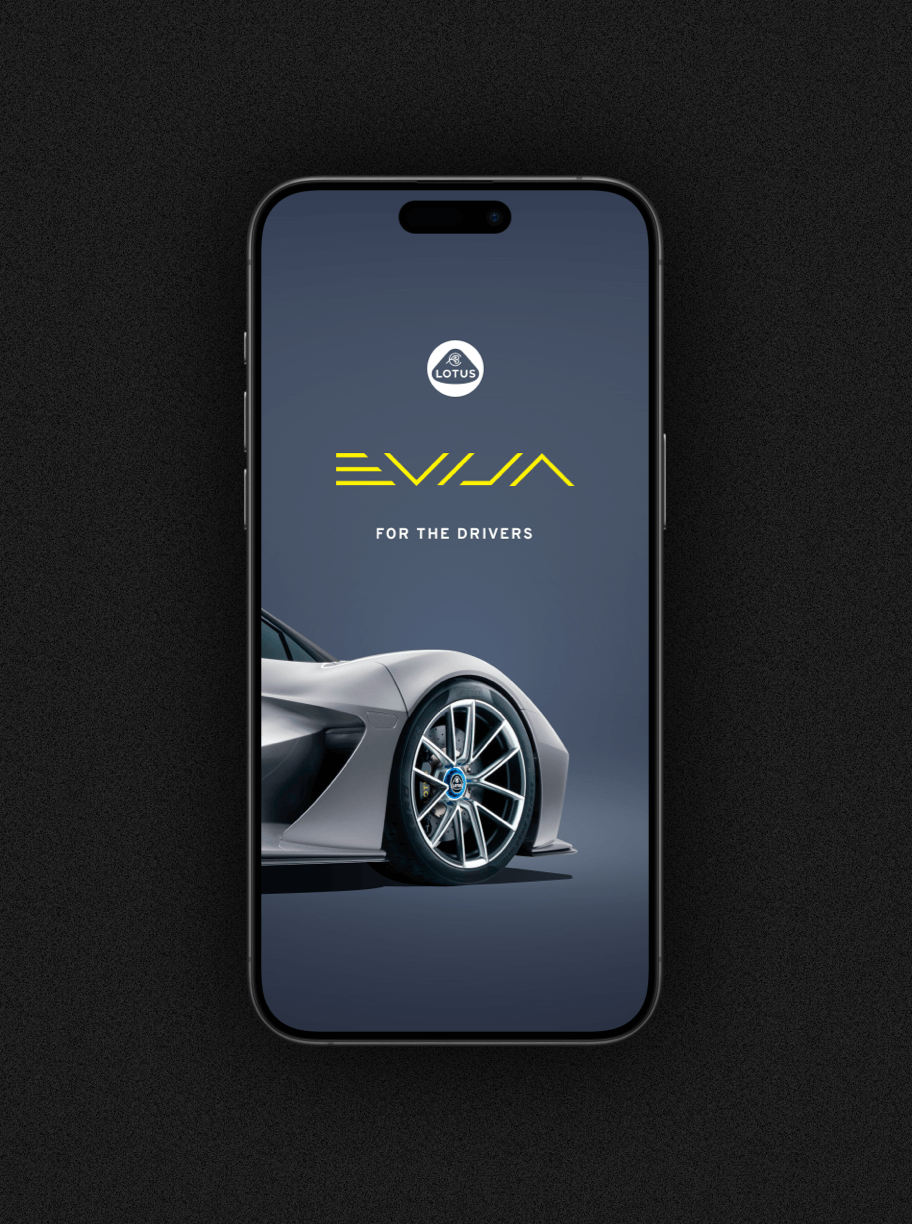 Lotus Evija Alive App